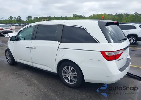 2012 Honda Odyssey Ex-L from USA, damaged, VIN 5FNRL5H60CB134954